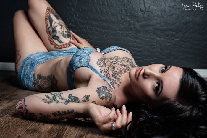 Erotic girls with tattoos