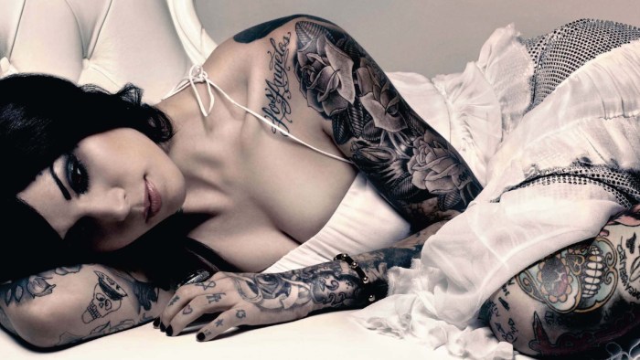 Tatyana Vasilkova tattoo model