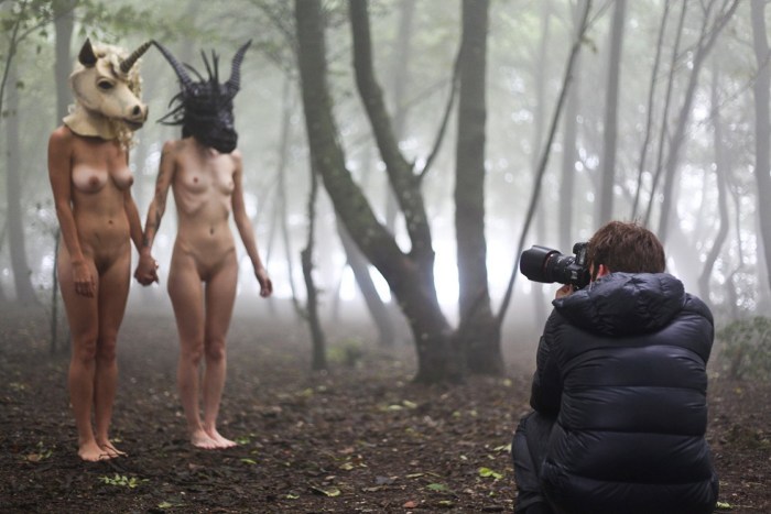 Several naked women