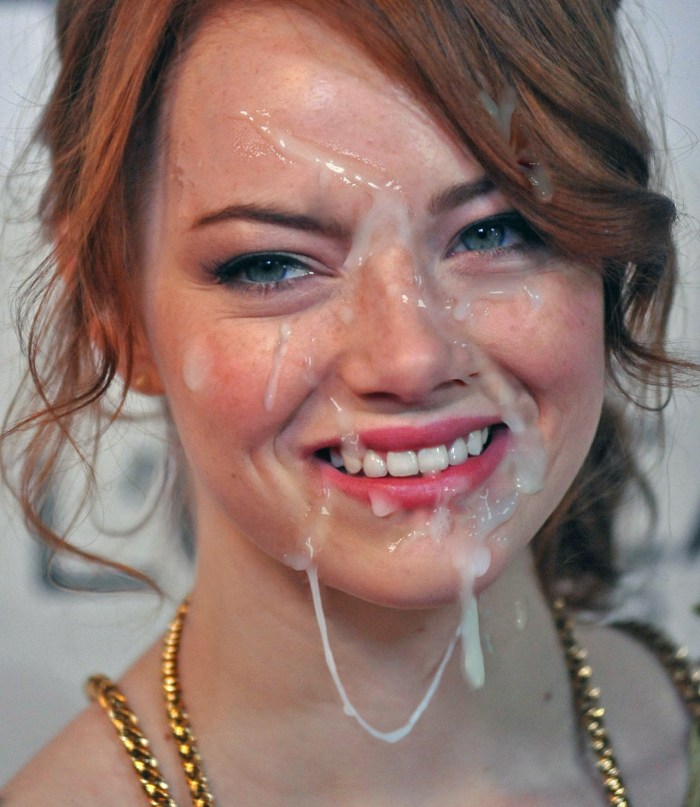 Cum on face and chest private