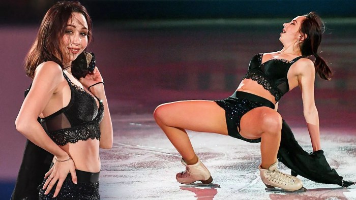 The skater Elizaveta Tuktamysheva Y