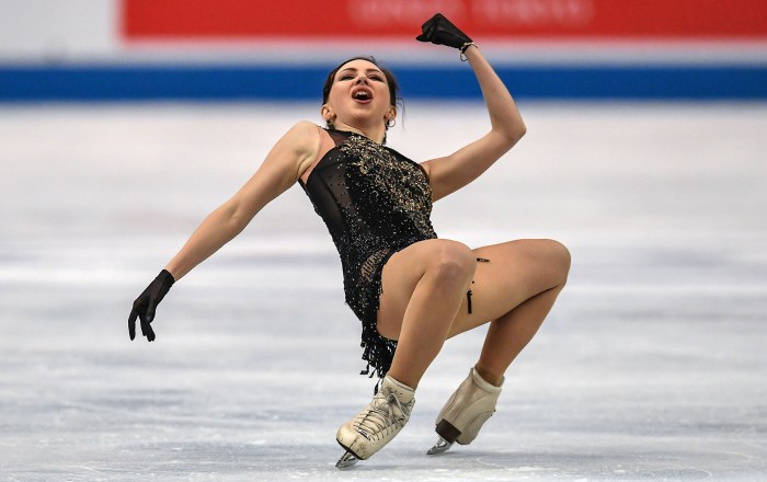 Skater Alina Zagitova naked