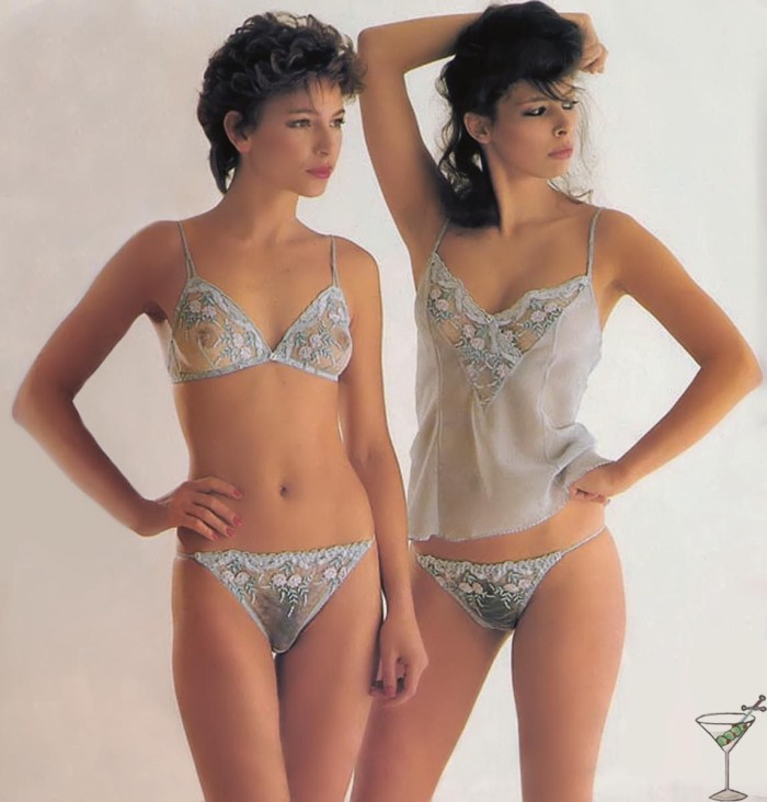 Types of female panties