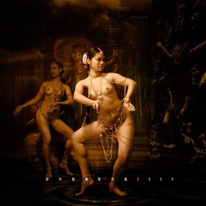 Erotic dancing on a pole