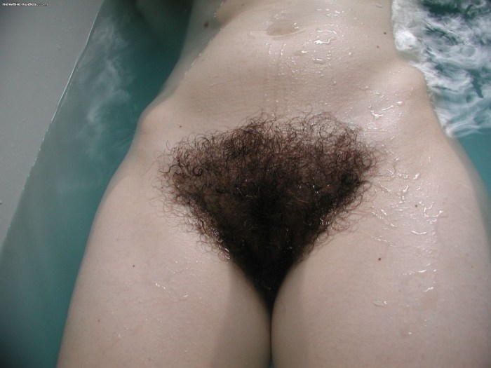 Beautiful hairy women