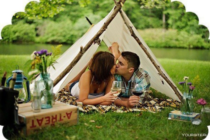 Paradise in a hut