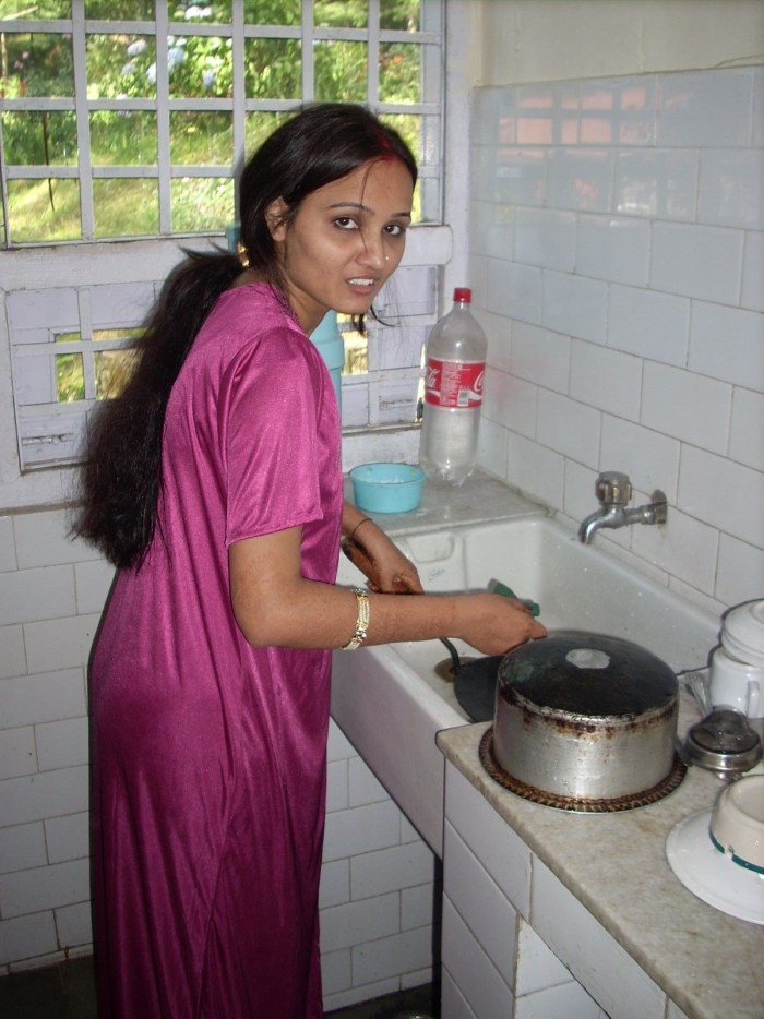 Indian Bhabhi in Nighty