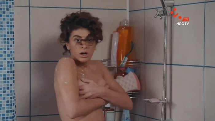 Naked Olga Drozdova in the series Gangster Petersburg Lawyer