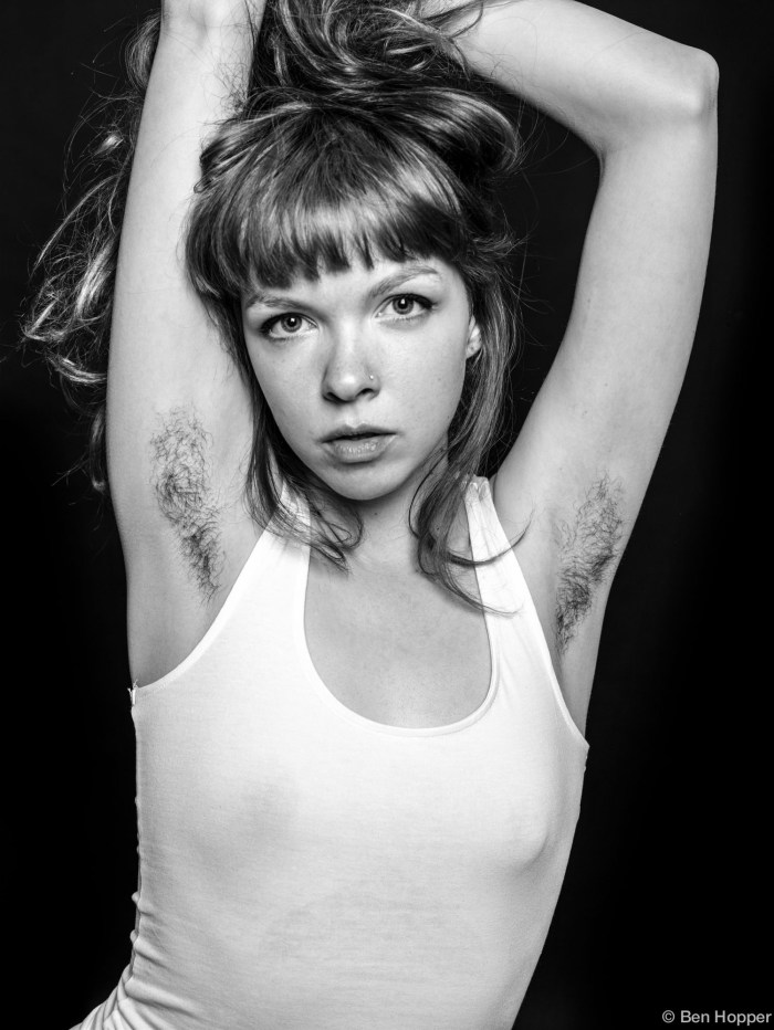 Emma McKay armpits