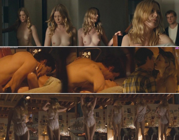 Emma boot naked in films