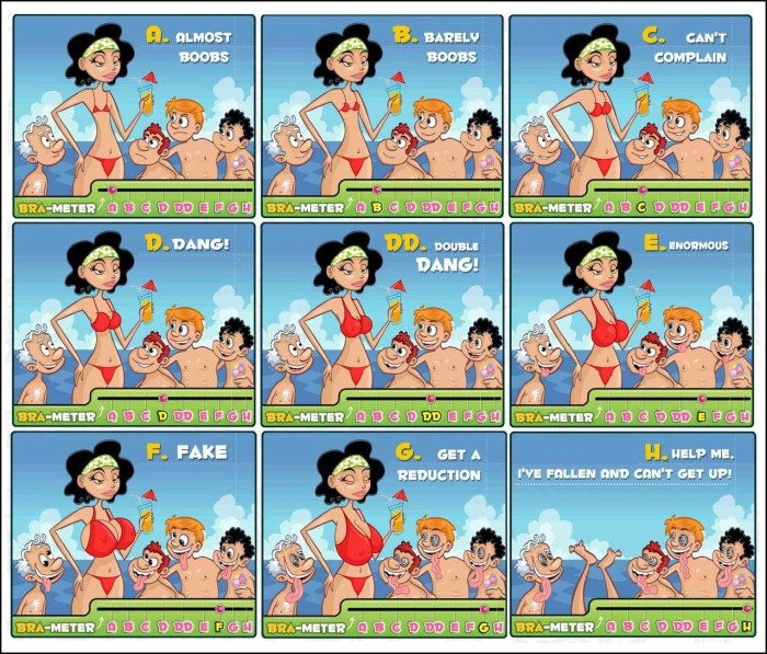 Bra Size anime
