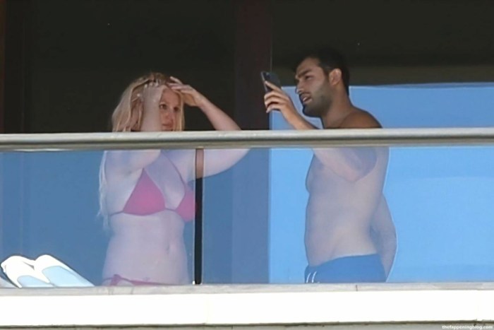 Britney Spears in shorts 2018