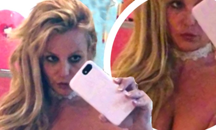 Britney Spears Naked in bed