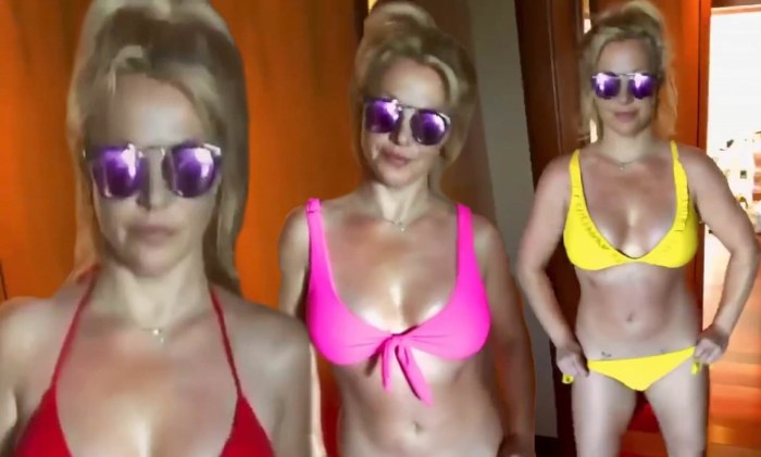 Britney Spears MTV Awards Pyre