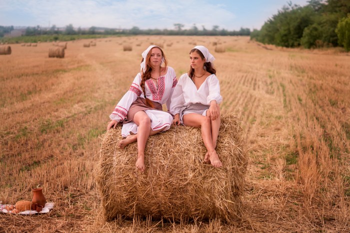 Good in the village in the summer