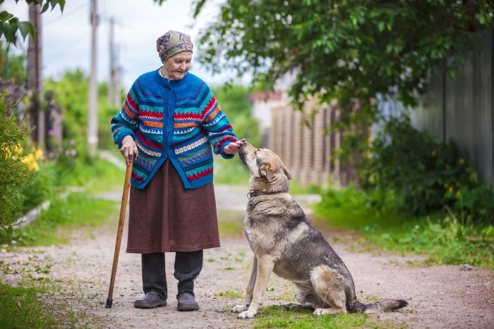 The proximity of the elderly