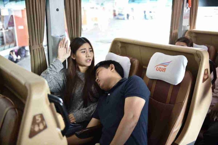 Gyara ends up on the bus