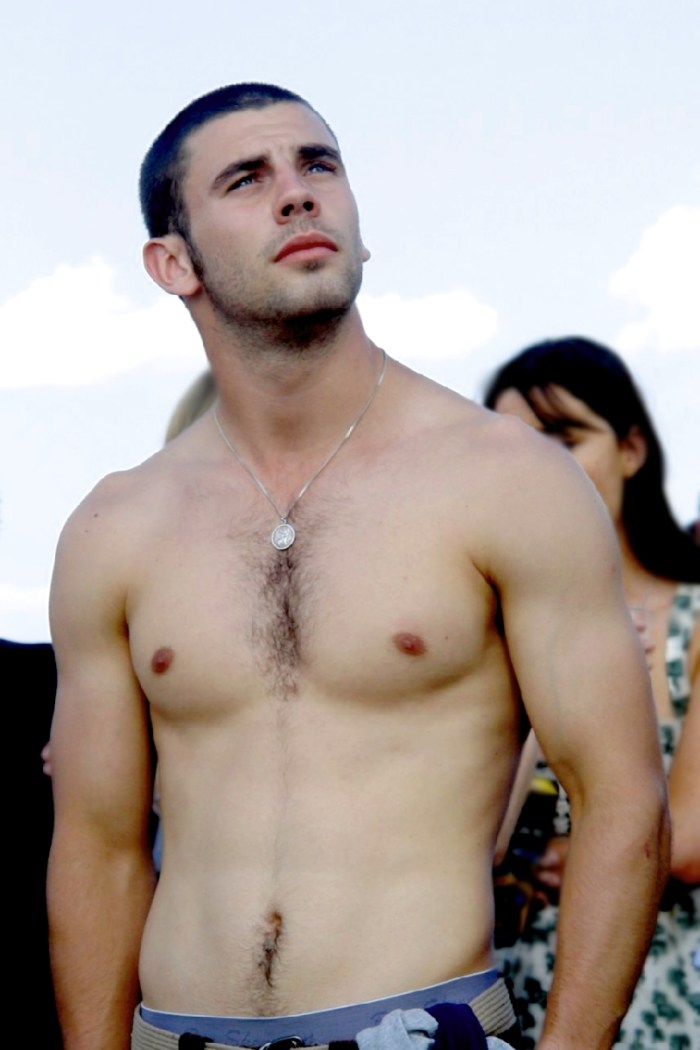 Naked Caucasian guys