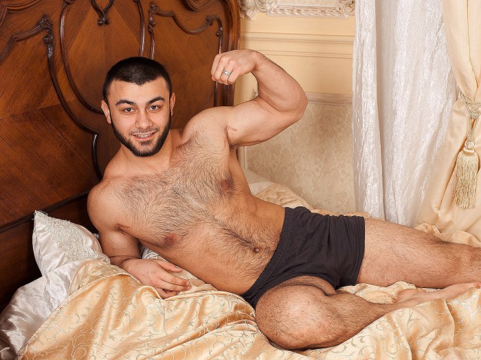 Hairy Arab men