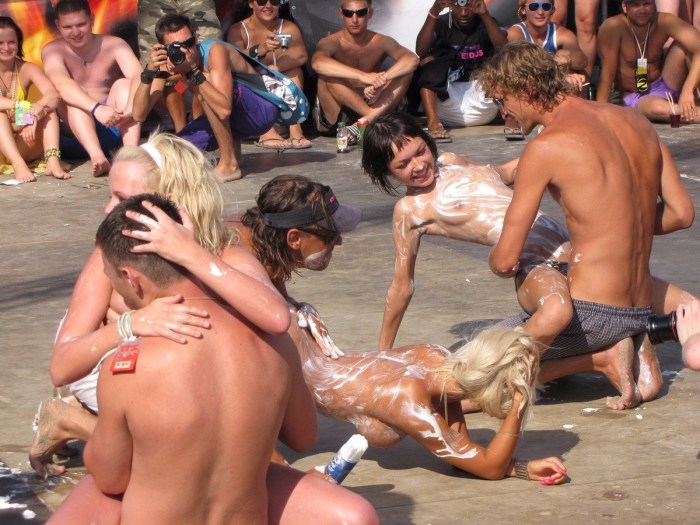 Erotic beach parties