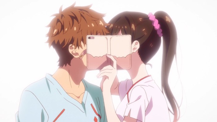 Anime kanojo okarishimasu kiss
