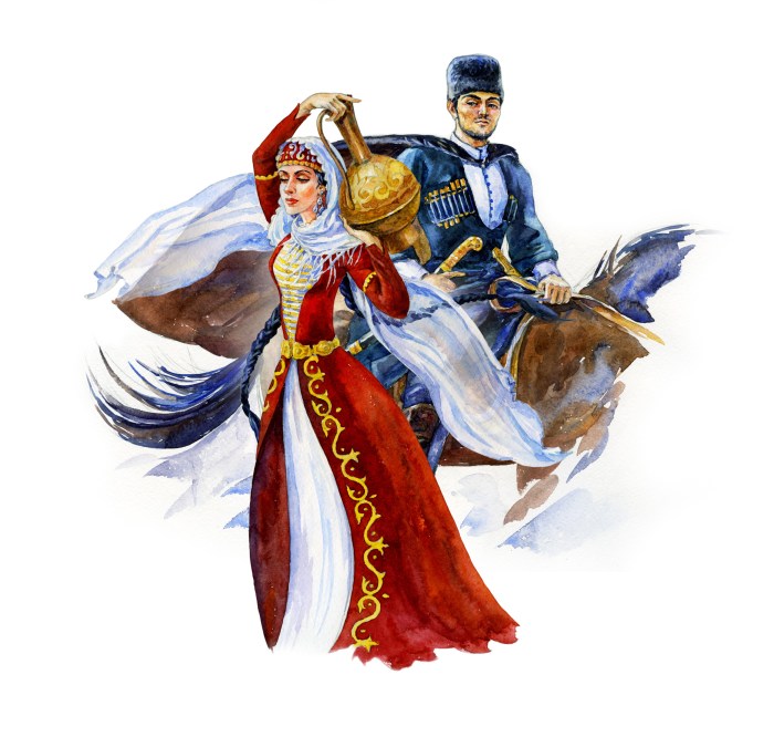 Circassians illustrations