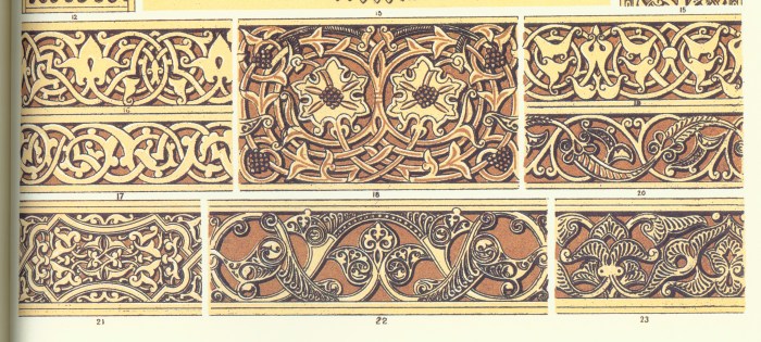 Byzantine Palmett ornament