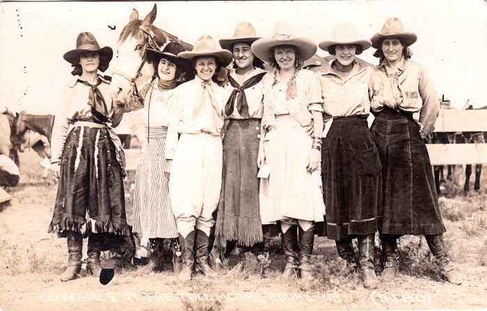 Women Wild West 19th century Cowboy