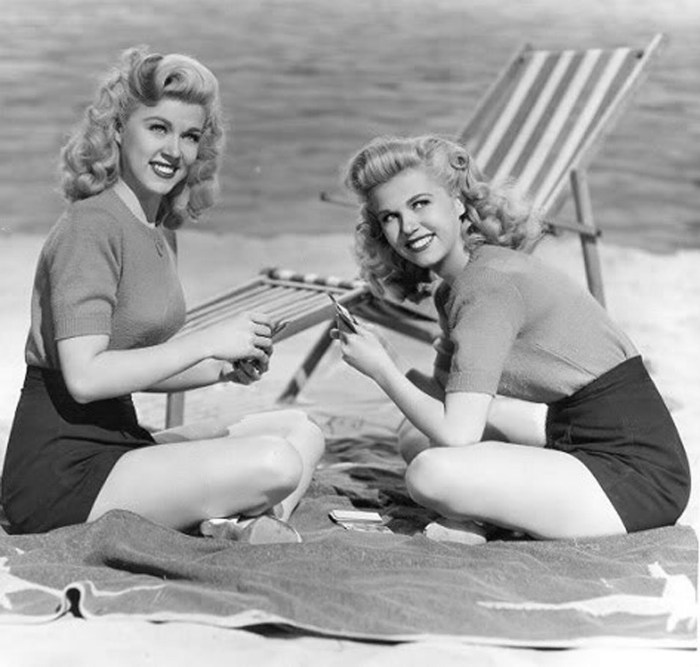 American girls of the 40s