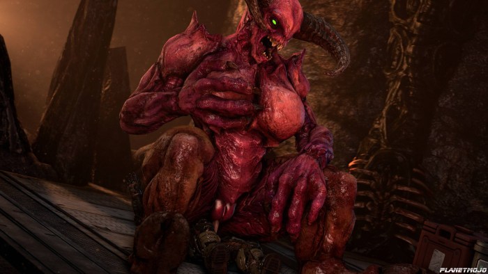 Doom 2016 Demon IMP female 3D XXX
