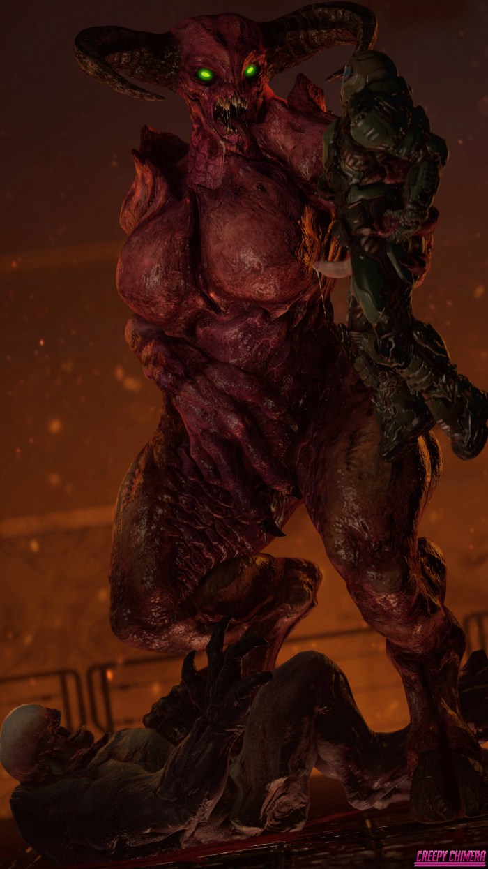 Doom dumhay girl hentai