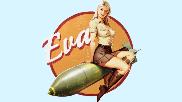 Decal with Eva Elfie