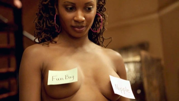 Shanola Hampton in anal swimsuit