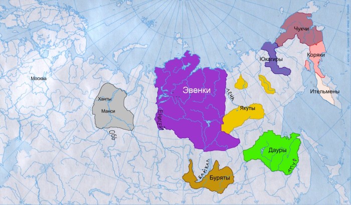 Settlement of the indigenous peoples of Siberia