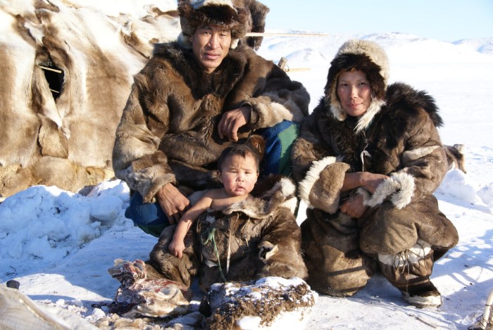 Eskimo Aleutian family