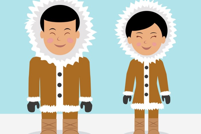 Male Chukchi pattern