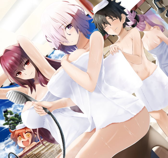 Fujimaru Ritsuka and Scathach