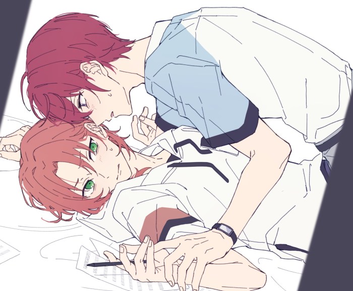 Tsukasa Suo and Leo Tsukinaga