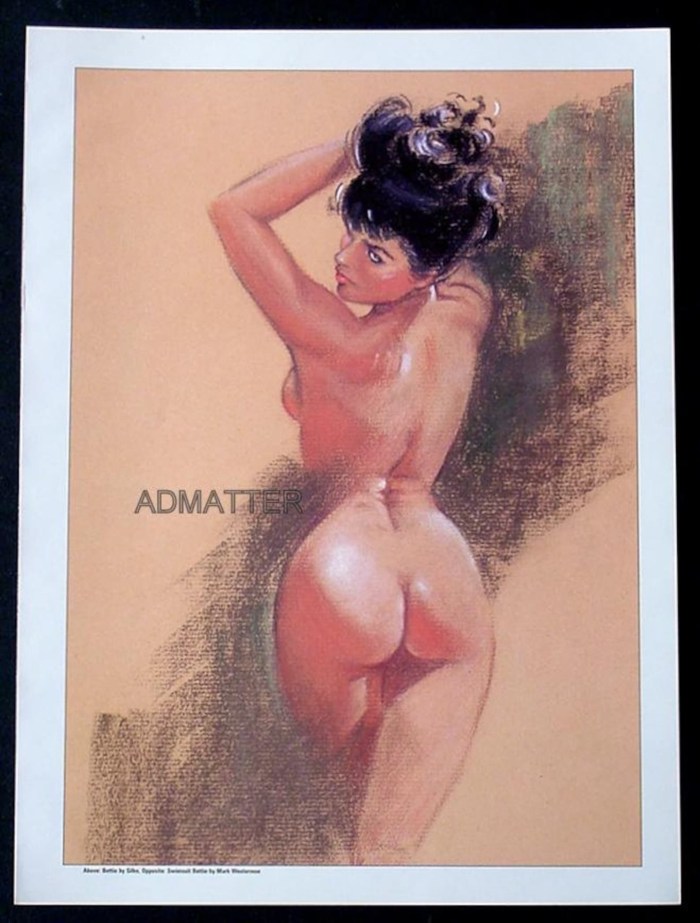 Illustrations in the style of nude