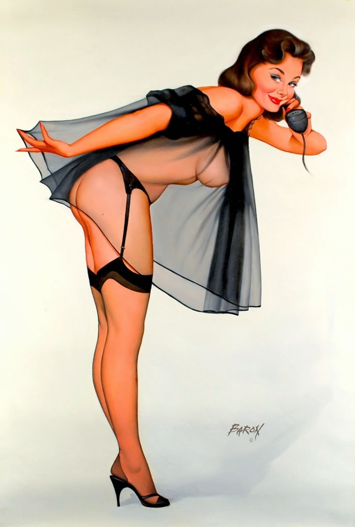 Naked girls in the style of PIN AP