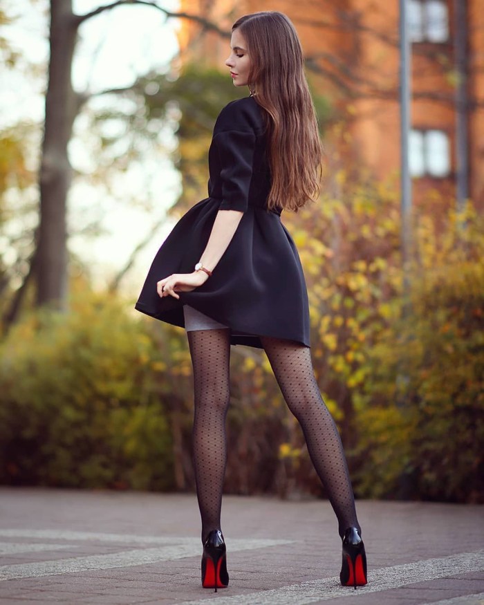 Leg under the table