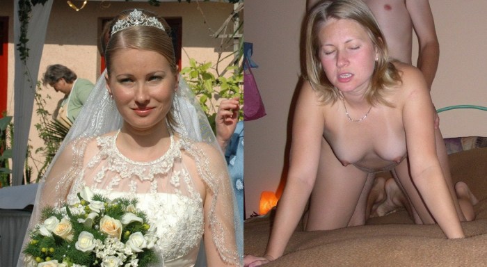 Shameless bride