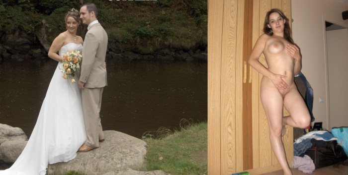I lit up without panties at the wedding
