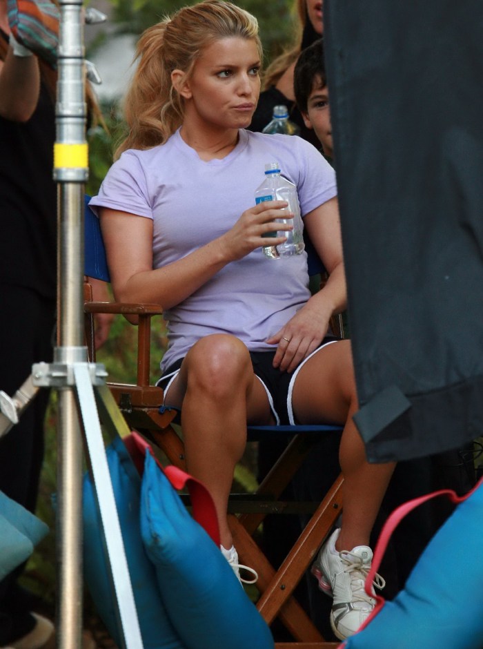 Vanessa Hajens with an open mouth
