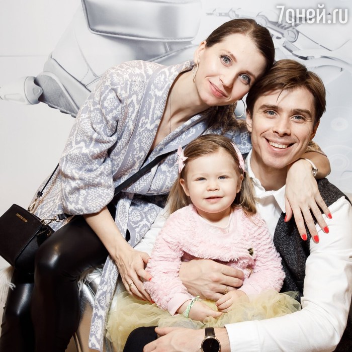 Artem Ovcharenko and Anna Tikhomirova daughter