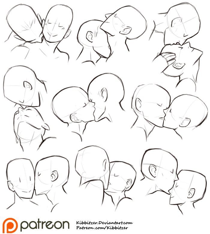 Anime Kiss Reference