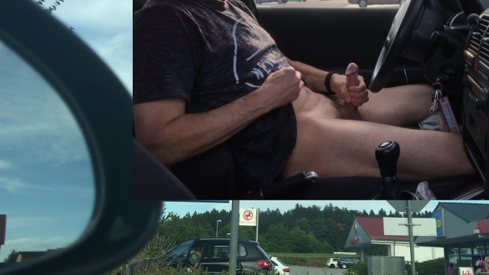 Handjob in the forest to each other
