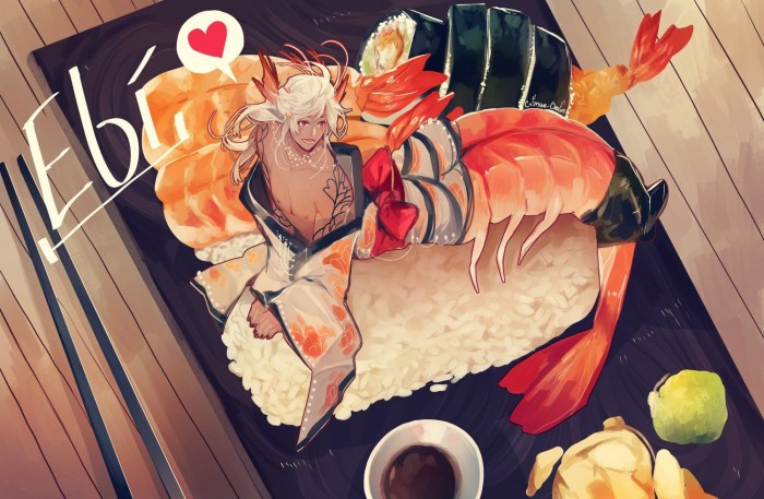 Anime shrimp