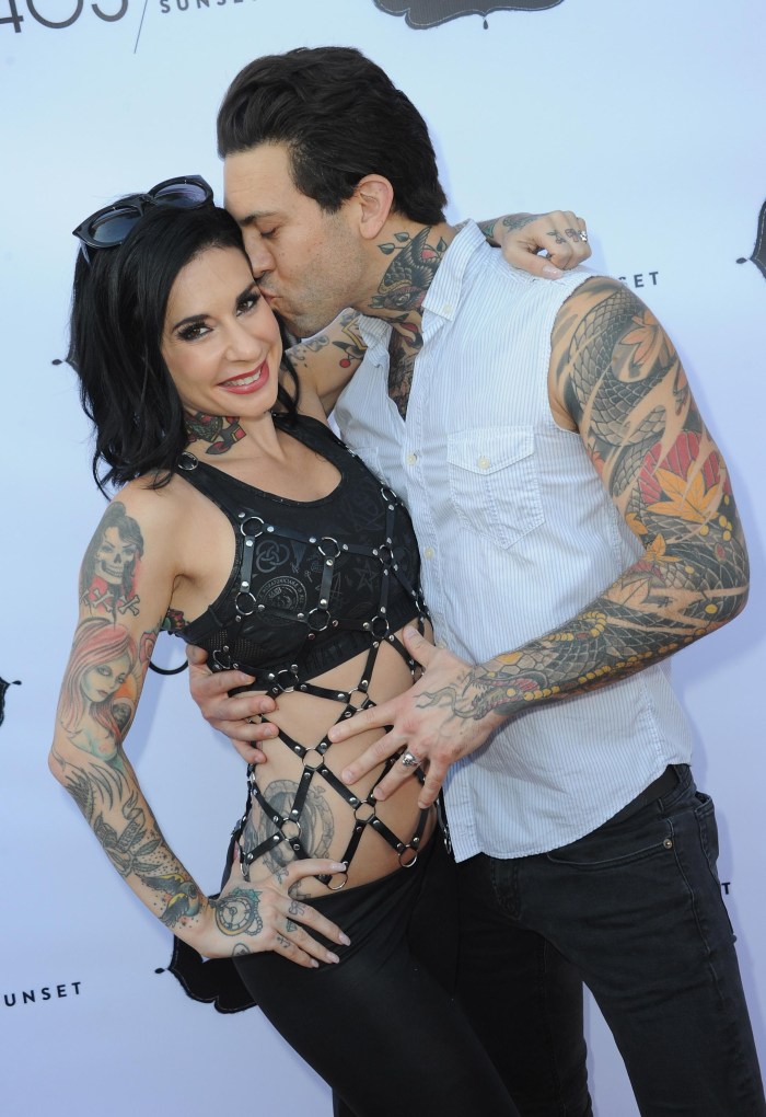 Joanna Angel and her husband