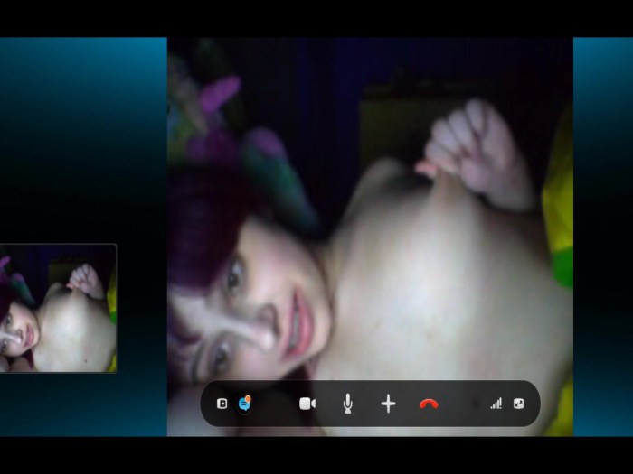 Naked teenagers on Skype